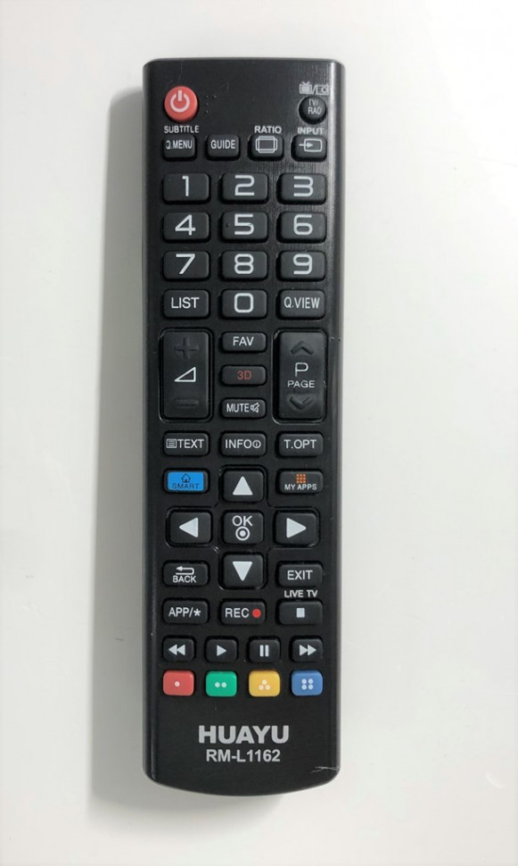 Пульт для телевизора LG HUAYU RM-L1162 