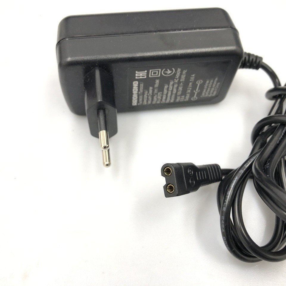 Сетевой адаптер RV-UR375 AC 100-240V DC 34.2V 0.6A оригинал для пылесоса Redmond RV-UR375