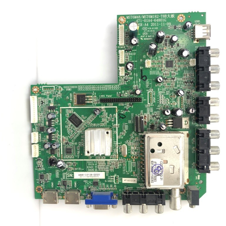 MST6M48/MST6M182 T8B 471-01A4-64801G VER:A4 main плата для телевизора Rolsen RL-26L1002U