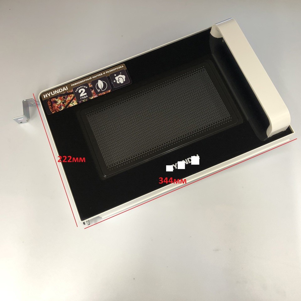 Дверь в сборе для СВЧ печи Hyundai HYM-M2038 Оригинал