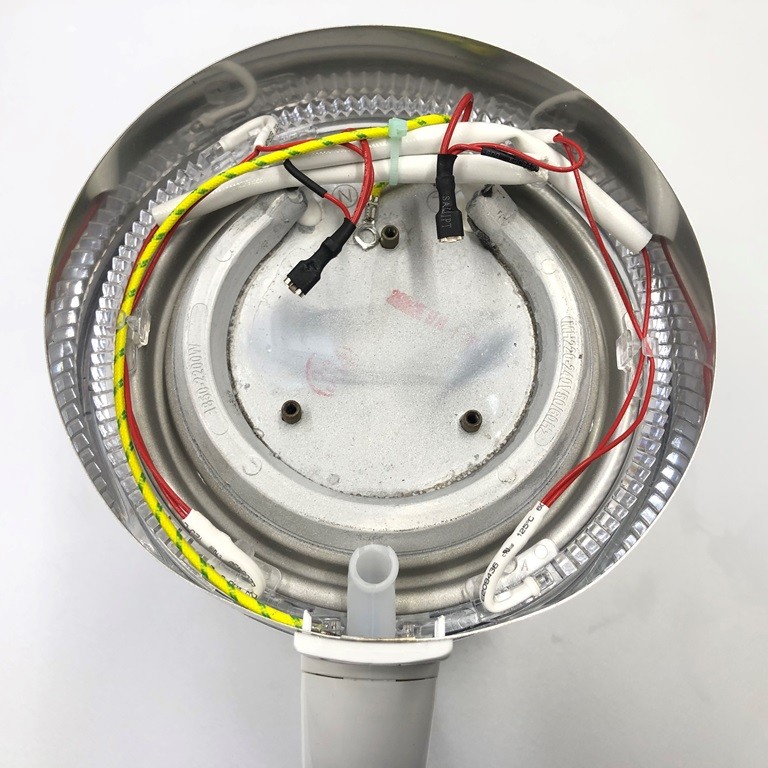 Стеклянная колба в сборе с тэном 220-240V 1850-2200W для электрочайника Tefal KI772138/JT