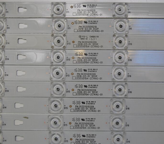 LED55D10A-ZC14AG-01 30355010209 LED55D10B-ZC14AG-01 30355010210