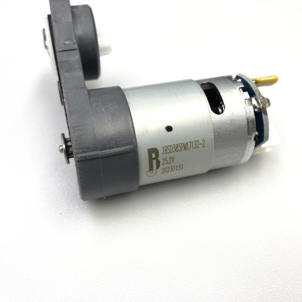Мотор турбо-щетки в сборе с приводом JBS0385PM17132-2 DC25.2V оригинал для пылесоса RED RV-UR3200 RV-UR3100