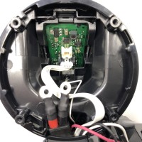 Корпус, ручка, моторный блок в сборе с дисплеем и платой управления VS8500 LCD (без мотора) для пылесоса Samsung VS20C8524TB/EV