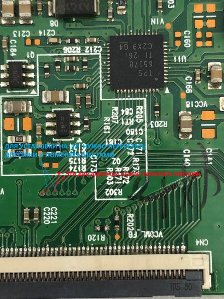 t-con 6870C-0401B с разъемом CN3 для телевизоров LG