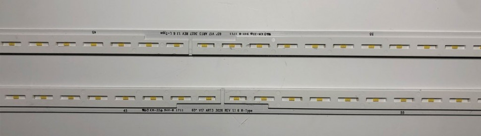 65" V17 ART3 3027 REV1.1 6 L-Type. 65" V17ART3 3026 REV 1.1 6 R-Type 6922L-0223 A