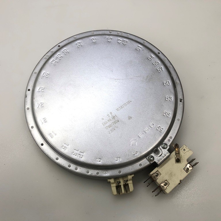 Конфорка двухзонная 10.58213.004 60.25173.042 1700/700W 230V для стеклокерамической плиты Hansa FCCW58208