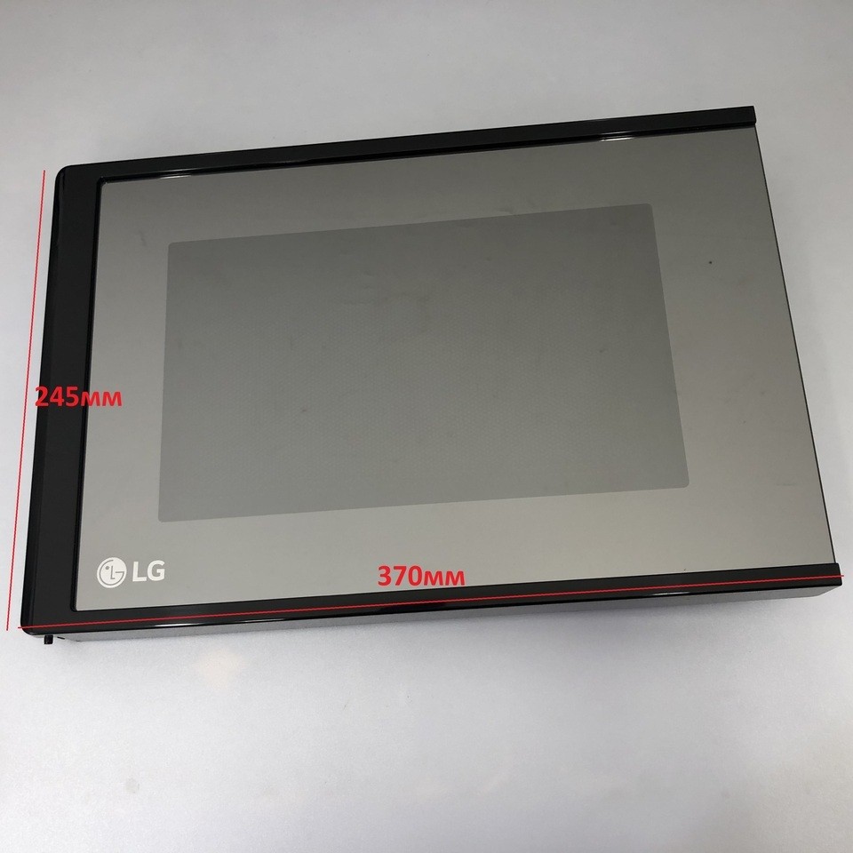 Дверь для микроволновой свч печи LG MS2042DARB/00 в сборе со стеклом