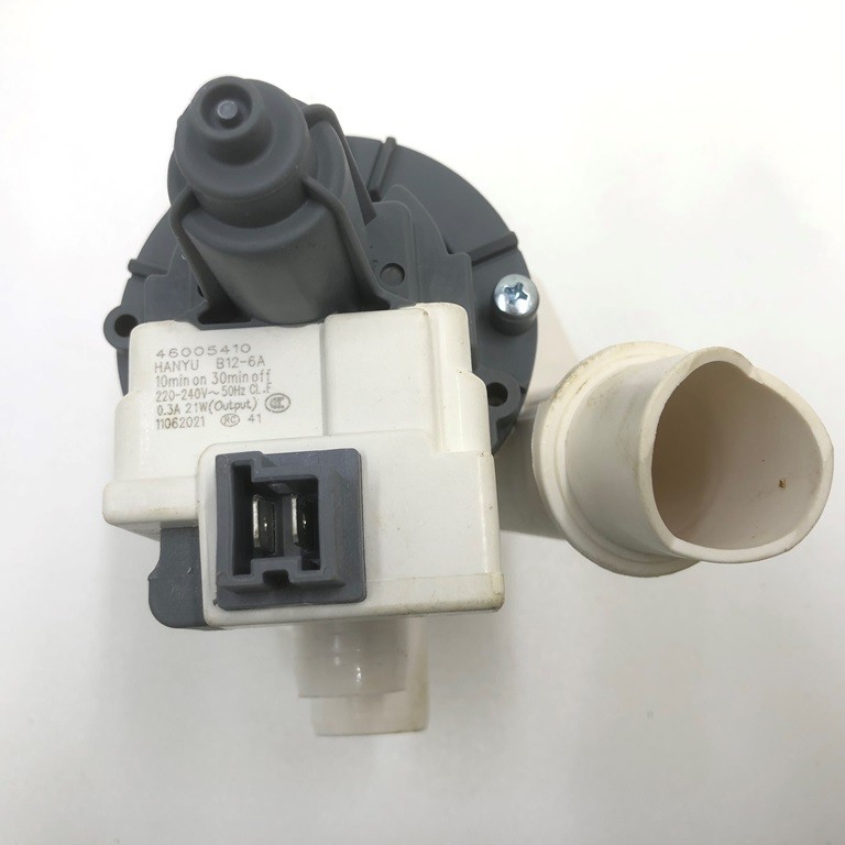 Насос, помпа 46005410 220-240V 21W в сборе с улиткой для стиральной машины Haier RTXS G584TMHR-07