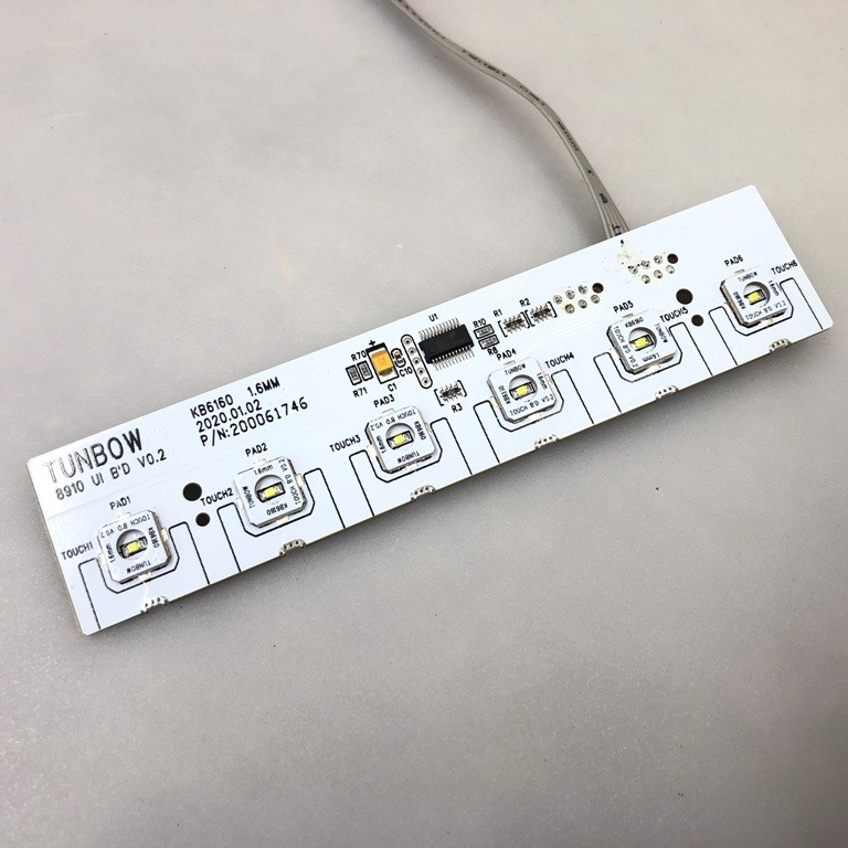 Сенсорная панель управления с платой индикации 200061746 100061137 100063063 для кофемашины Thomson CF20A02