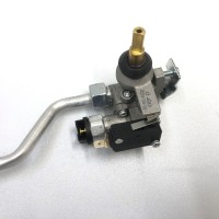 Кран S-L803A в сборе с трубкой и конфоркой для газовой варочной панели Candy CHXG64CWB