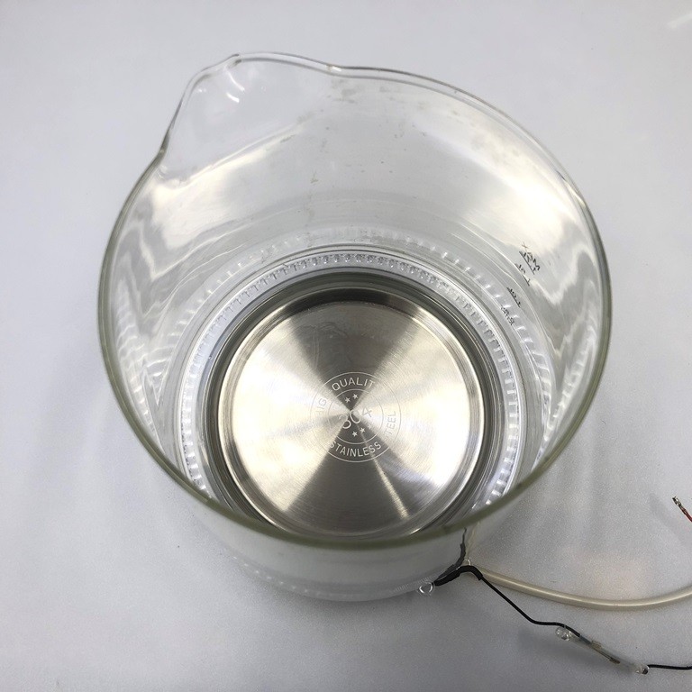 Стеклянная колба, тэн в сборе 220-240V 1850-2200W для электрочайника RED RK-G191
