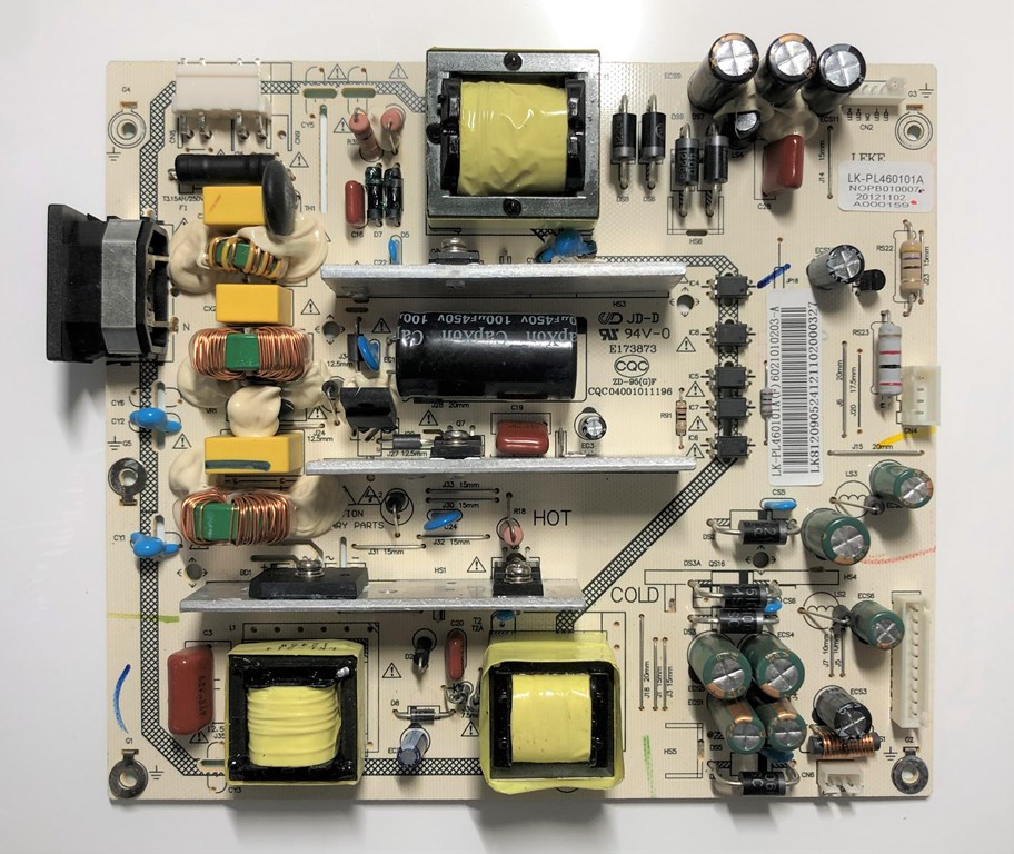 CQC04001011196 SUPRA STV-LC46500FL