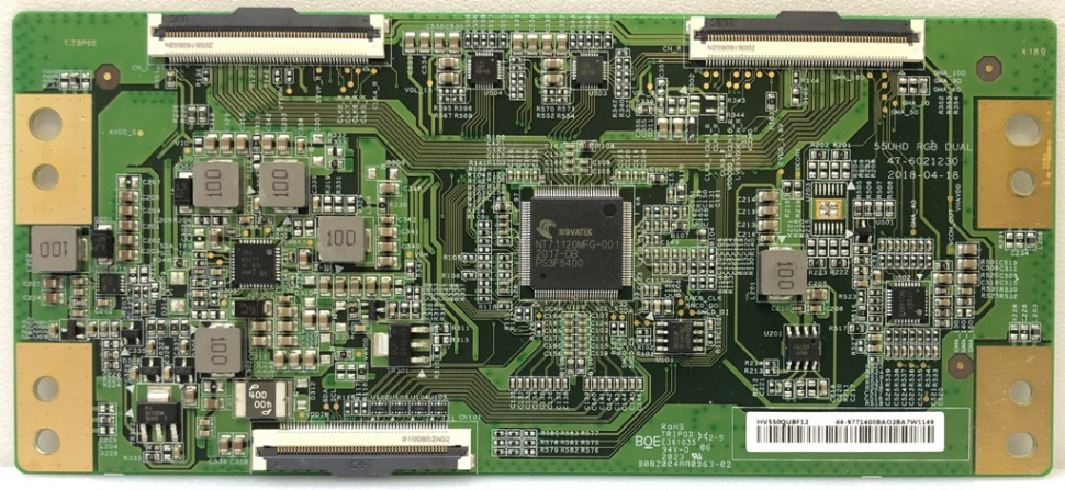 47-6021230 HV550QUBF12 55UHD RGB DUAL