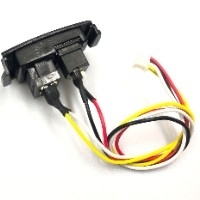 Кнопки включения, разъемы